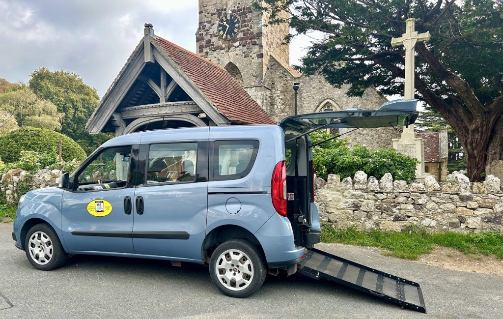 Wheelchair Accessible Taxi Service West Wight Isle of Wight